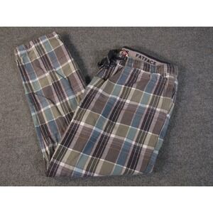 FatFace Mens Plaid Flannel Pajama Pants 2XL Check Lounge Bottoms #2244
